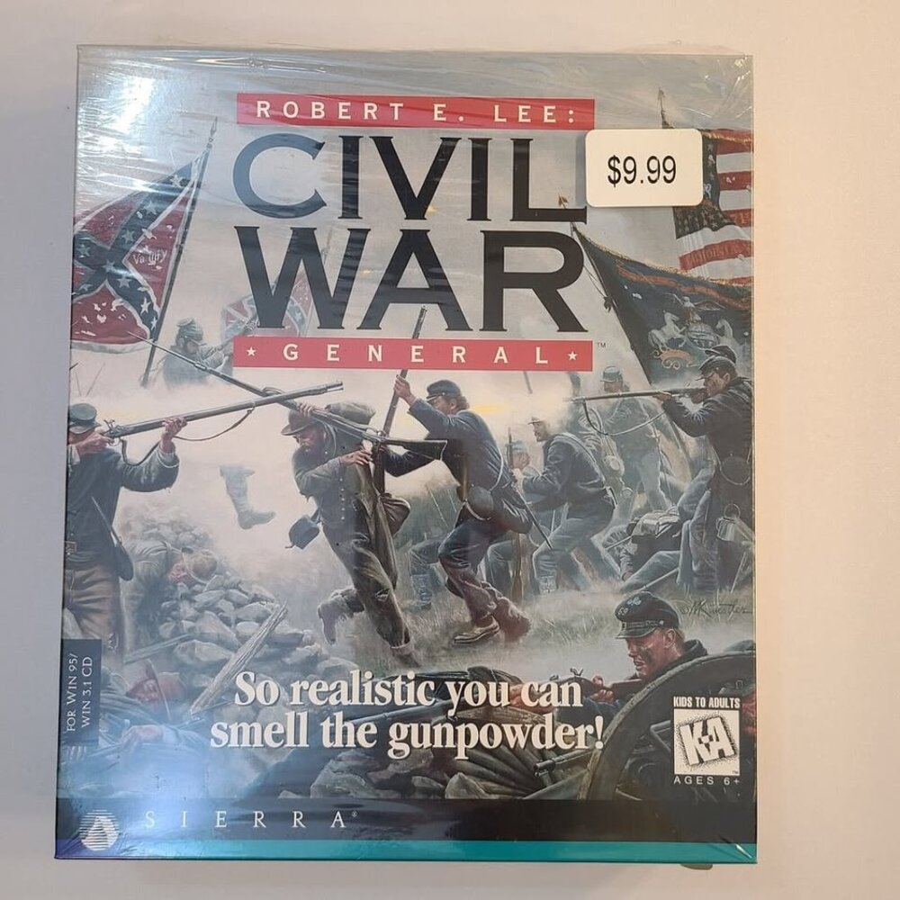 Robert E. Lee : Civil War General, Sierra Big Box PC Game - 1996